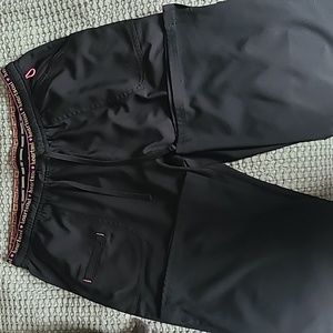 Black heart soul scrub pants